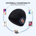 Bluetooth Beanie Hat - Winter Knit Hats Headphones Headset Music Cap with Stereo Speaker &amp; MIC - Unique Christmas Tech Gifts for Men Women Teen Boys Girls